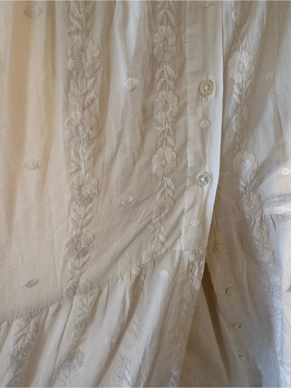 Sézane white lace maxi - Picture 4 of 4